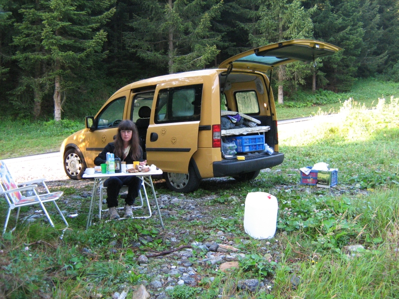 Frühstück in Südtirol