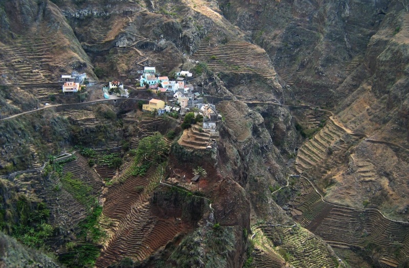 Fontainhas auf der
kapverdischen Insel Santo Antão
